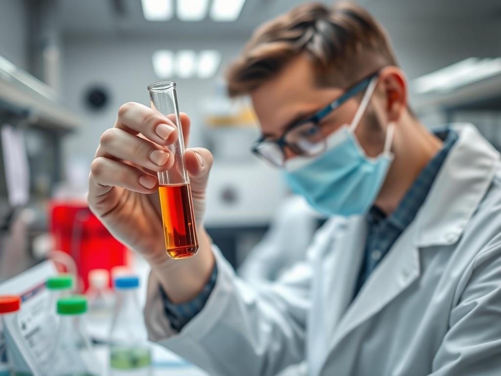 Waste sample assessment in a laboratory
